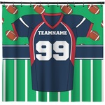 Football Jersey Shower Curtain - Custom Size (Personalized)