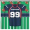 Football Jersey Shower Curtain (Personalized) (Non-Approval)