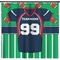 Football Jersey Shower Curtain - Custom Size (Personalized)