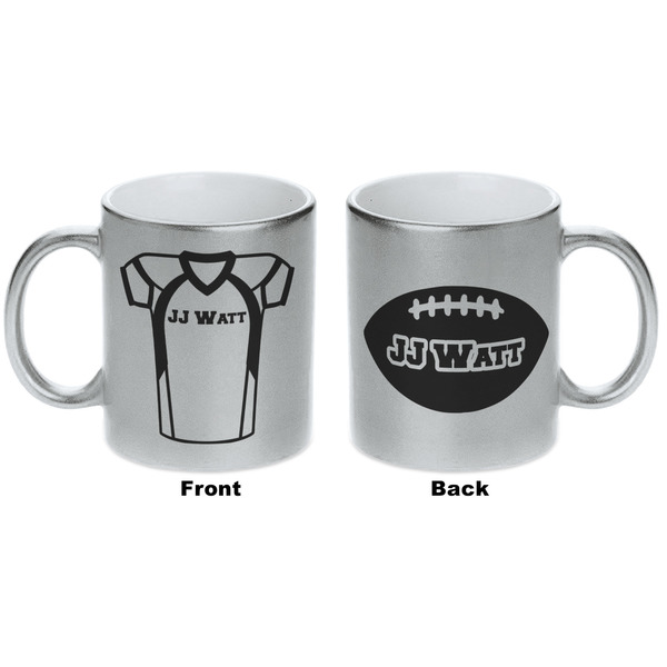 Football Jersey Silver Mug - Approval