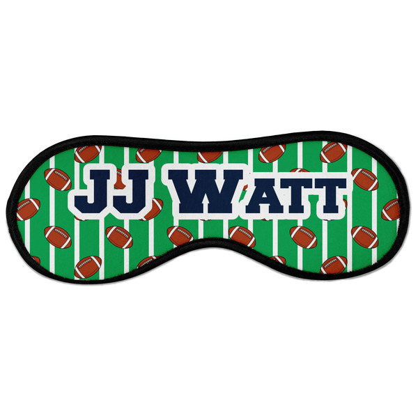 Custom Football Jersey Sleeping Eye Masks - Large (Personalized)