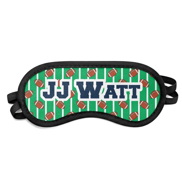 Custom Football Jersey Sleeping Eye Mask - Small (Personalized)