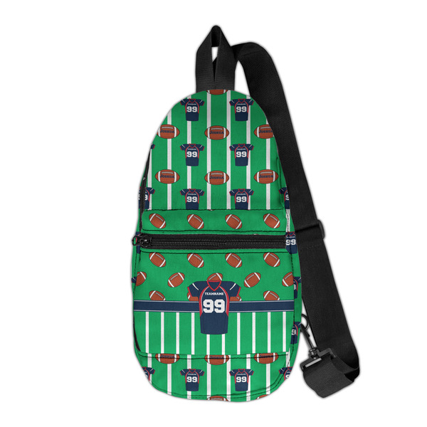 Custom Football Jersey Sling Bag (Personalized)