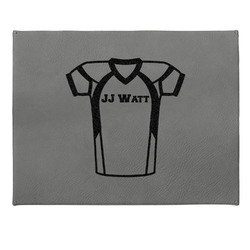 Football Jersey Gift Boxes w/ Engraved Leather Lid (Personalized)