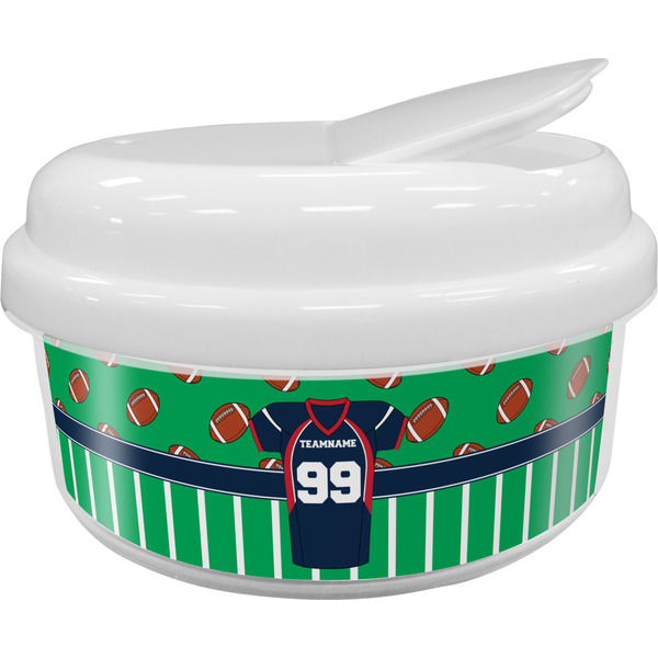 Custom Football Jersey Snack Container (Personalized)
