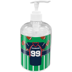 Football Jersey Acrylic Soap & Lotion Bottle (Personalized)