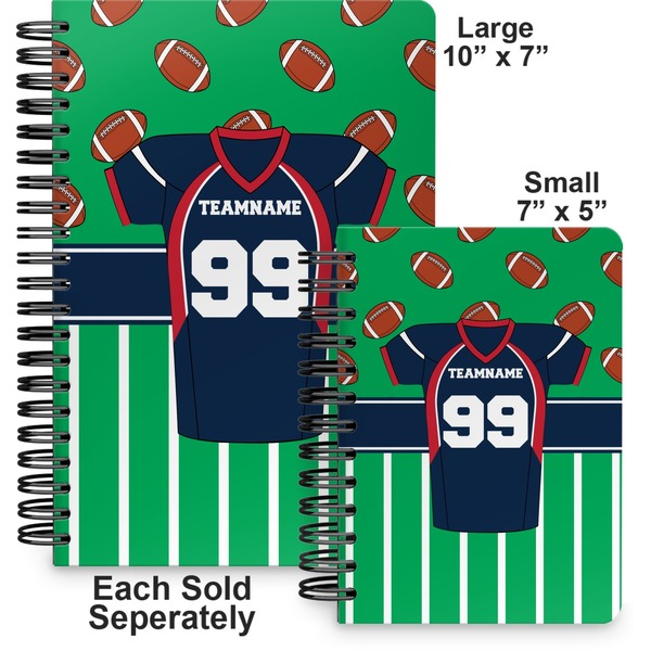 Football Jersey Spiral Journal - Comparison