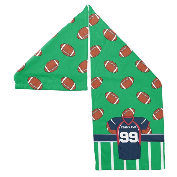 Football Jersey Sports Towel Folded - Both Sides Showing