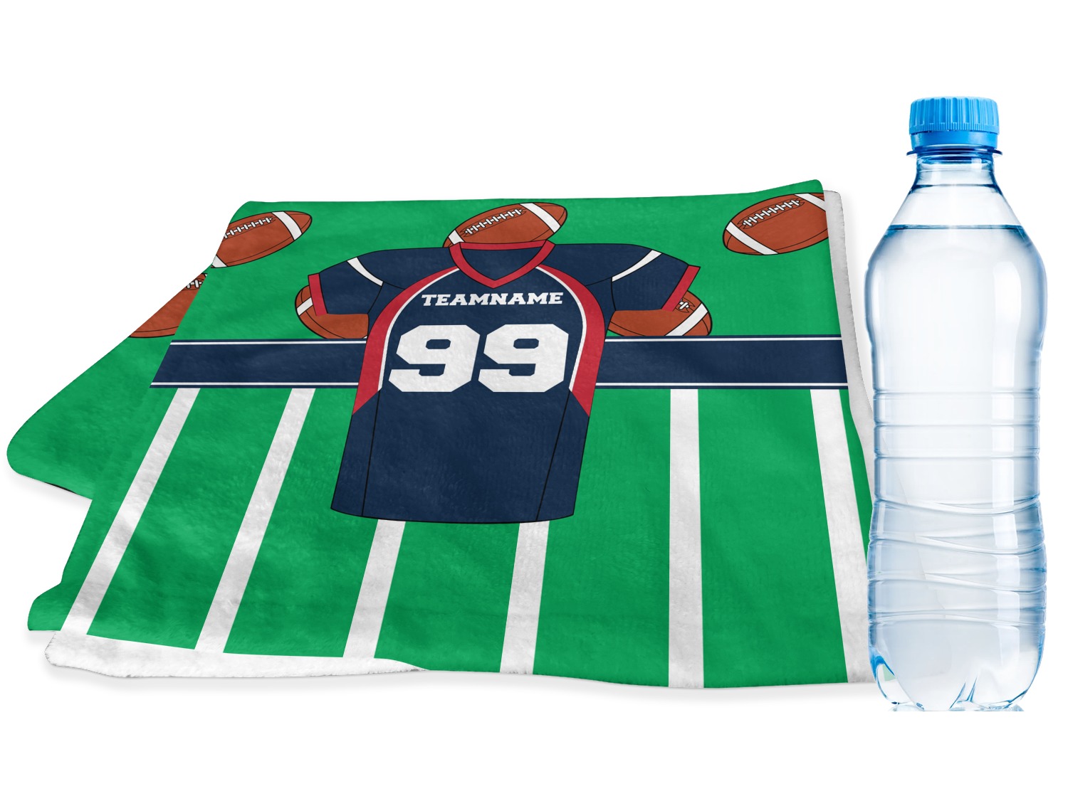 Football Jersey Sports Towel (Personalized) YouCustomizeIt