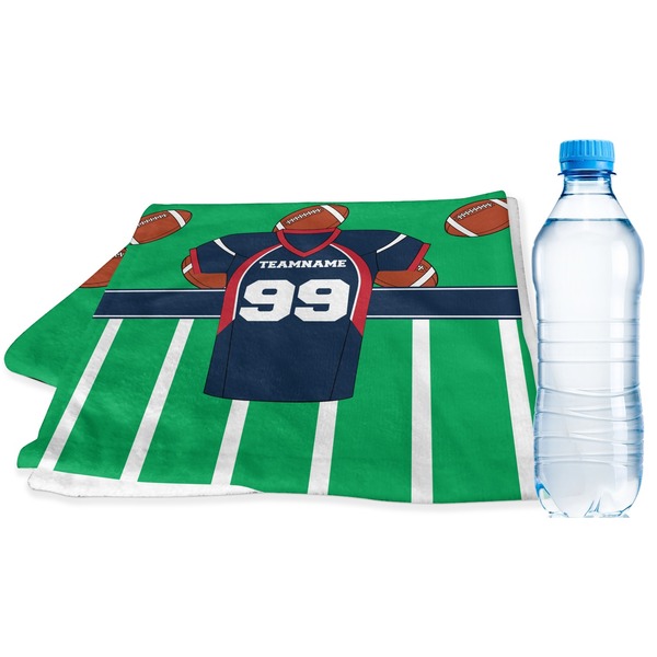Custom Football Jersey Sports & Fitness Towel (Personalized)