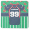 Football Jersey Square Rubber Backed Coaster (Personalized)