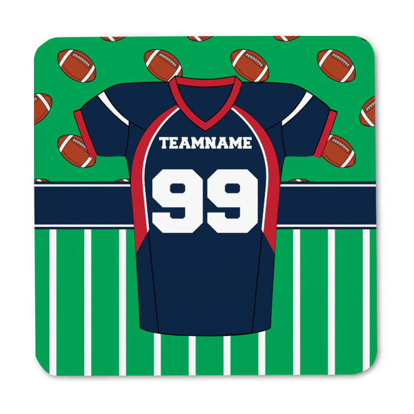 Football Jersey Square Fridge Magnet - FRONT