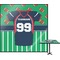 Football Jersey Square Table Top