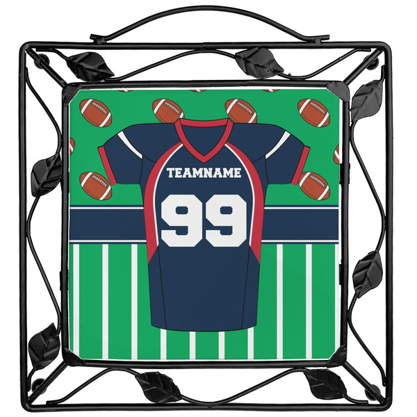 Custom Football Jersey Square Trivet (Personalized)