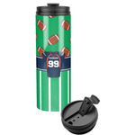 Football Jersey Stainless Steel Skinny Tumbler (Personalized)