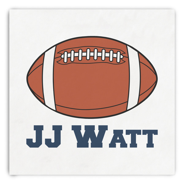Custom Football Jersey Paper Dinner Napkins (Personalized)