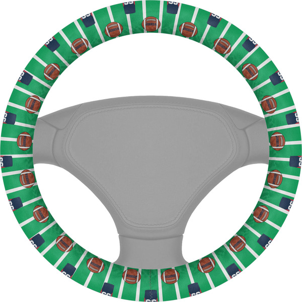 Custom Football Jersey Steering Wheel Cover (Personalized)