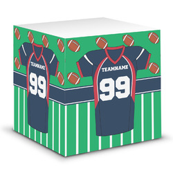 Football Jersey Sticky Note Cube (Personalized)