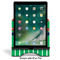 Football Jersey Stylized Tablet Stand - Front with ipad