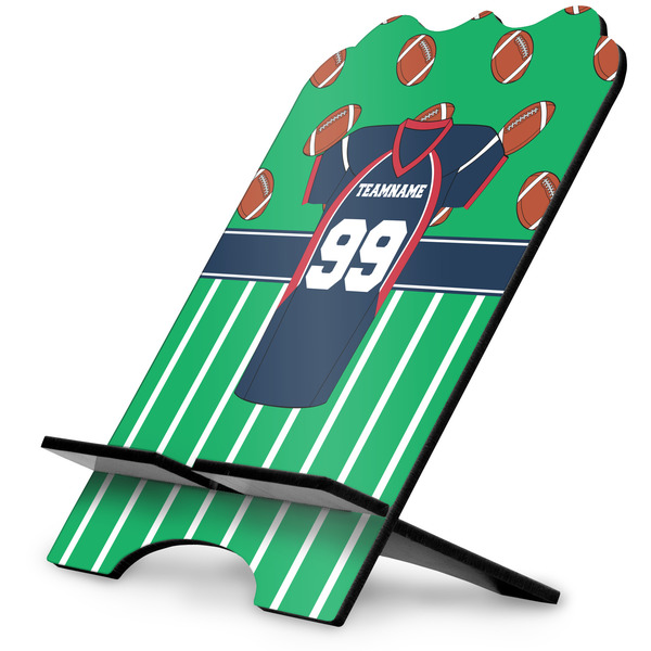 Custom Football Jersey Stylized Tablet Stand w/ Name and Number