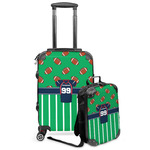 Football Jersey Kids 2-Piece Luggage Set - Suitcase & Backpack (Personalized)