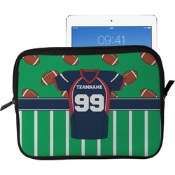 Football Jersey Tablet Case / Sleeve - Large (Personalized)