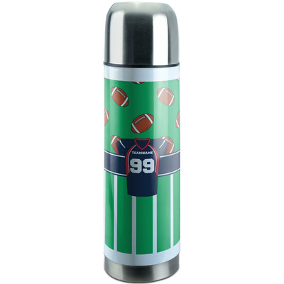 Football Jersey Stainless Steel Thermos (Personalized)
