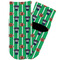 Football Jersey Toddler Ankle Socks - Single Pair - Front and Back