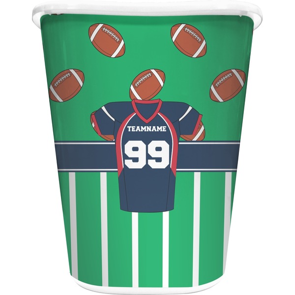 Custom Football Jersey Waste Basket (Personalized)