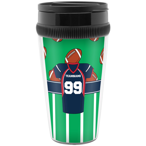 Custom Football Jersey Acrylic Travel Mug without Handle (Personalized)