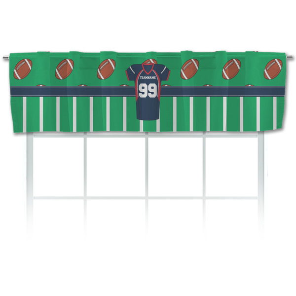 Custom Football Jersey Valance (Personalized)