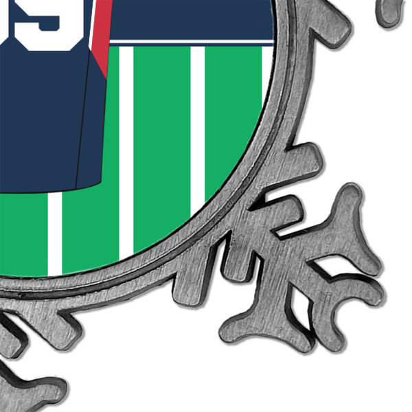 Football Jersey Vintage Snowflake - Detail