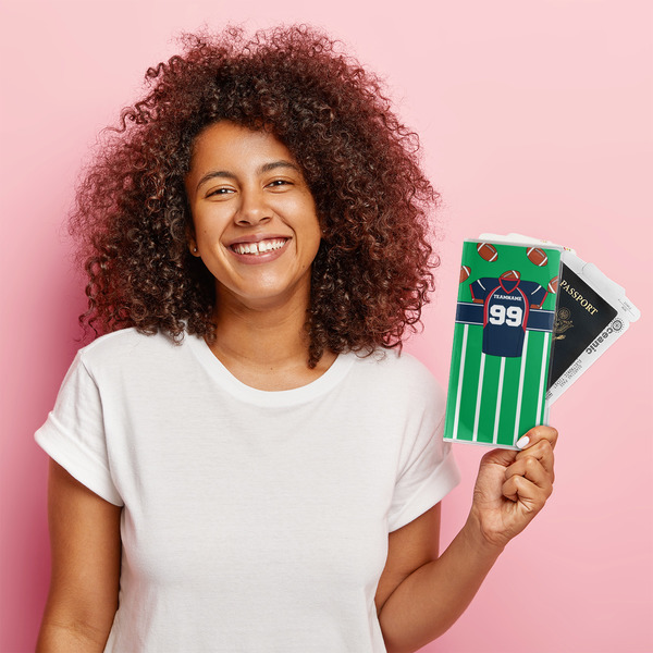 Football Jersey Vinyl Document Holder - LIFESTYLE