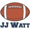 Football Jersey Graphic Decal - Small (Personalized)