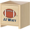 Football Jersey Wall Graphic on Wooden Cabinet