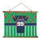 Football Jersey Wall Hanging Tapestry - Wide (Personalized)
