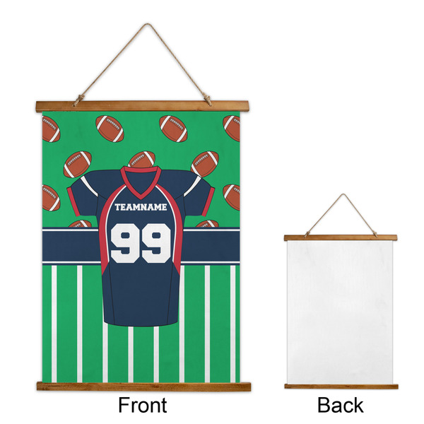 Football Jersey Wall Hanging Tapestry - Portrait - APPROVAL