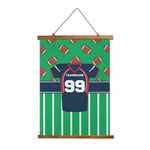 Football Jersey Wall Hanging Tapestry (Personalized)