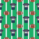 Football Jersey Wallpaper & Surface Covering (Water Activated 24"x 24" Sample)