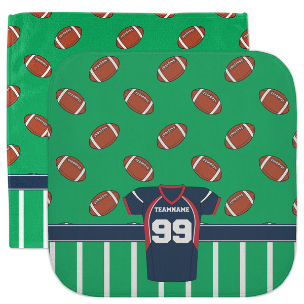 Custom Football Jersey Facecloth / Wash Cloth (Personalized)
