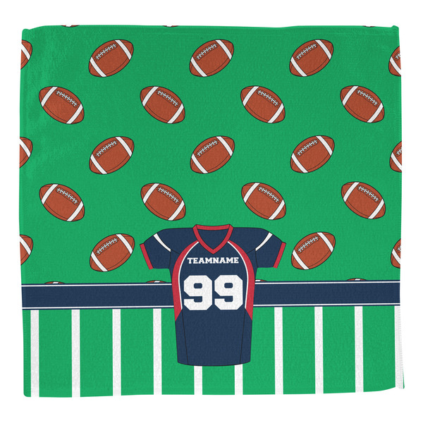 Football Jersey Washcloth - Front - No Soap