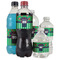Football Jersey Water Bottle Label - Multiple Bottle Sizes