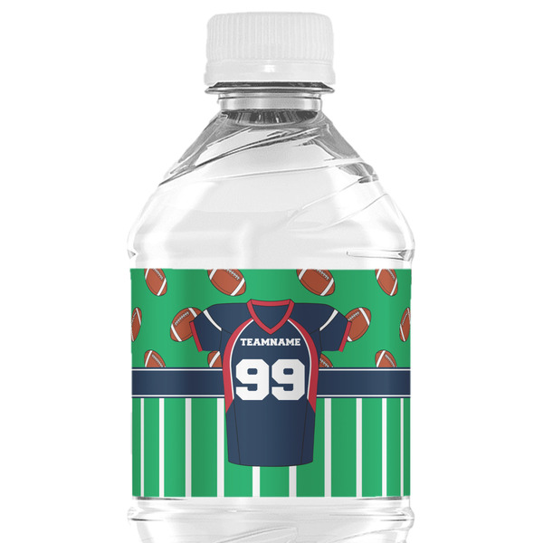 Custom Football Jersey Water Bottle Labels - Custom Sized (Personalized)