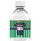 Football Jersey Water Bottle Label - Single Front