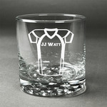 Football Jersey Whiskey Glass (Single) (Personalized)