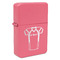 Football Jersey Windproof Lighter - Pink - Single Sided (Personalized)
