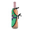 Football Jersey Wine Bottle Apron - DETAIL WITH CLIP ON NECK
