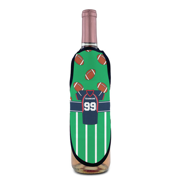 Football Jersey Wine Bottle Apron - IN CONTEXT