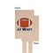 Football Jersey Wooden 6.25" Stir Stick - Rectangular - Single - Front & Back