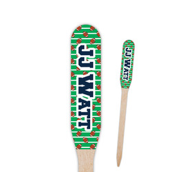 Football Jersey Paddle Wooden Food Picks - Double Sided (Personalized)
